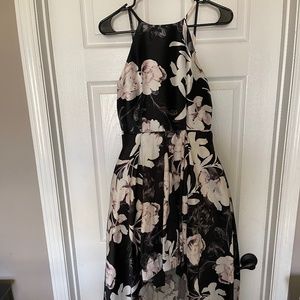 Floral High Low Dress